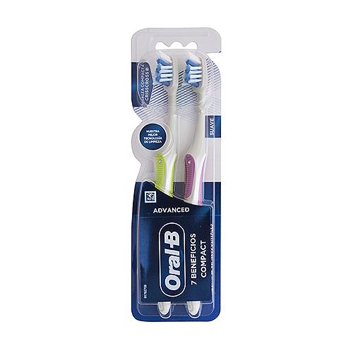 Cepillo Dental 7 Beneficios Compact Oral B