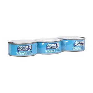 Atún Agua Lomo Trozos Gomes Da Costa 3 Pack