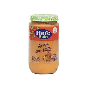 Compota Arroz Pollo Hero Baby