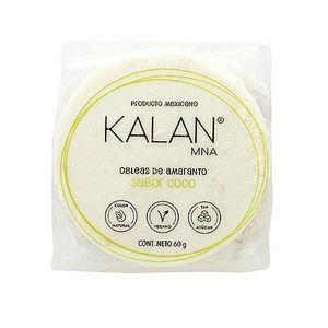 Obleas Coco Sin Azúcar Kalan