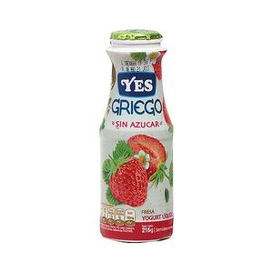 Yogurt Líquido Griego Fresa Yes
