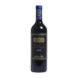 Vino Merlot Tres Medallas Santa Rita