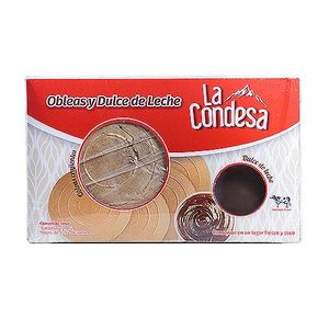 Obleas Dulce Leche La Condesa