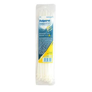 Cincho Plástico Blanco Fulgore 12 Pulgadas