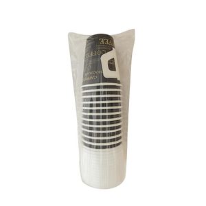 Vaso Cartón Con Tapa 8oz. Rumba
