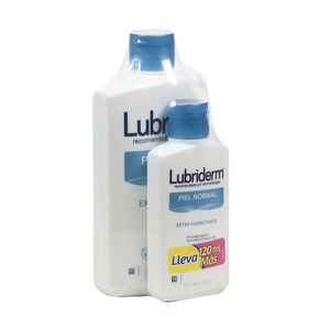 Crema Corporal Extra Humectante Lubriderm 400ml + Crema 120ml.