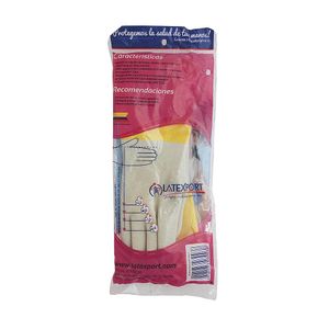Guante Corrugado Talla S Latexport