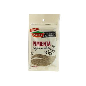 Pimienta Negra Molida De La Huerta Malher Doypack