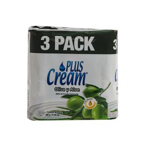 Jabón Pastilla Oliva y Aloe Plus Cream Pack