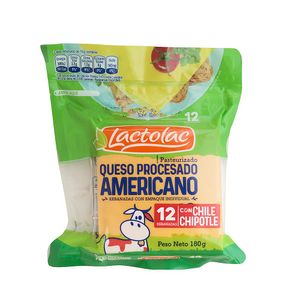 Queso Amarillo Chipotle Rodajado Lactolac