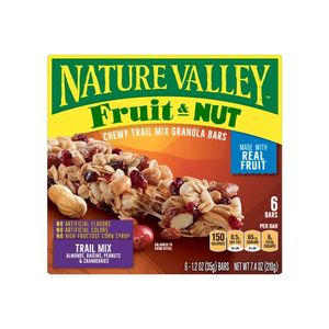 Barras Cereal Frutas y Nuez Nature Valley 6 Pack