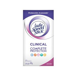 Desodorante Mujer Clinical Powder Lady Speed Stick Barra