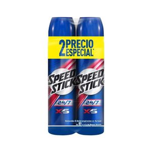 Desodorante Hombre X5 Speed Stick Aerosol 2 Pack