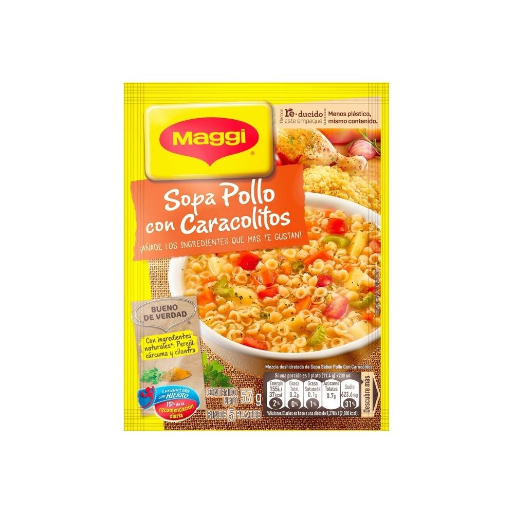 La Torre Sopa Pollo Caracolitos Maggi