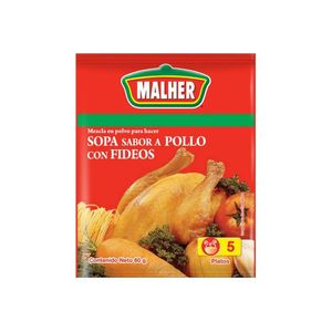 Sopa Pollo Fideos Malher