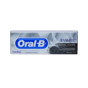 Crema Dental 3D White Mineral Clean Oral B