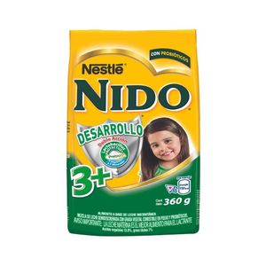 Leche Entera Preescolar 3+ Nido Bolsa