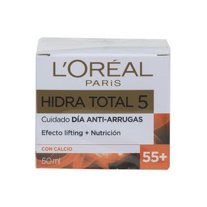 Crema Facial Antiarrugas Con Calcio Hidra Total 5 Loreal
