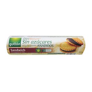 Galletas Sandwich Chocolate Sin Azúcar Gullón