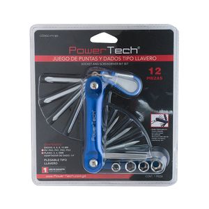 Juego De Puntas Y Dados Power Tech