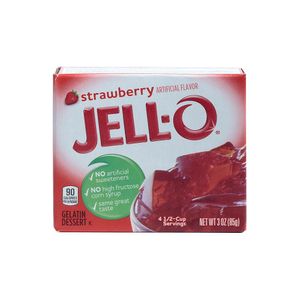 Gelatina Fresa Jell O