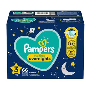 Pañal Desechable Talla 3 Swaddlers Overnight Pampers