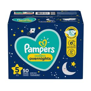 Pañal Desechable Talla 5 Swaddlers Overnight Pampers