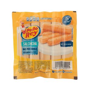 Salchicha Pechuga Pollo Rey 10 Pack