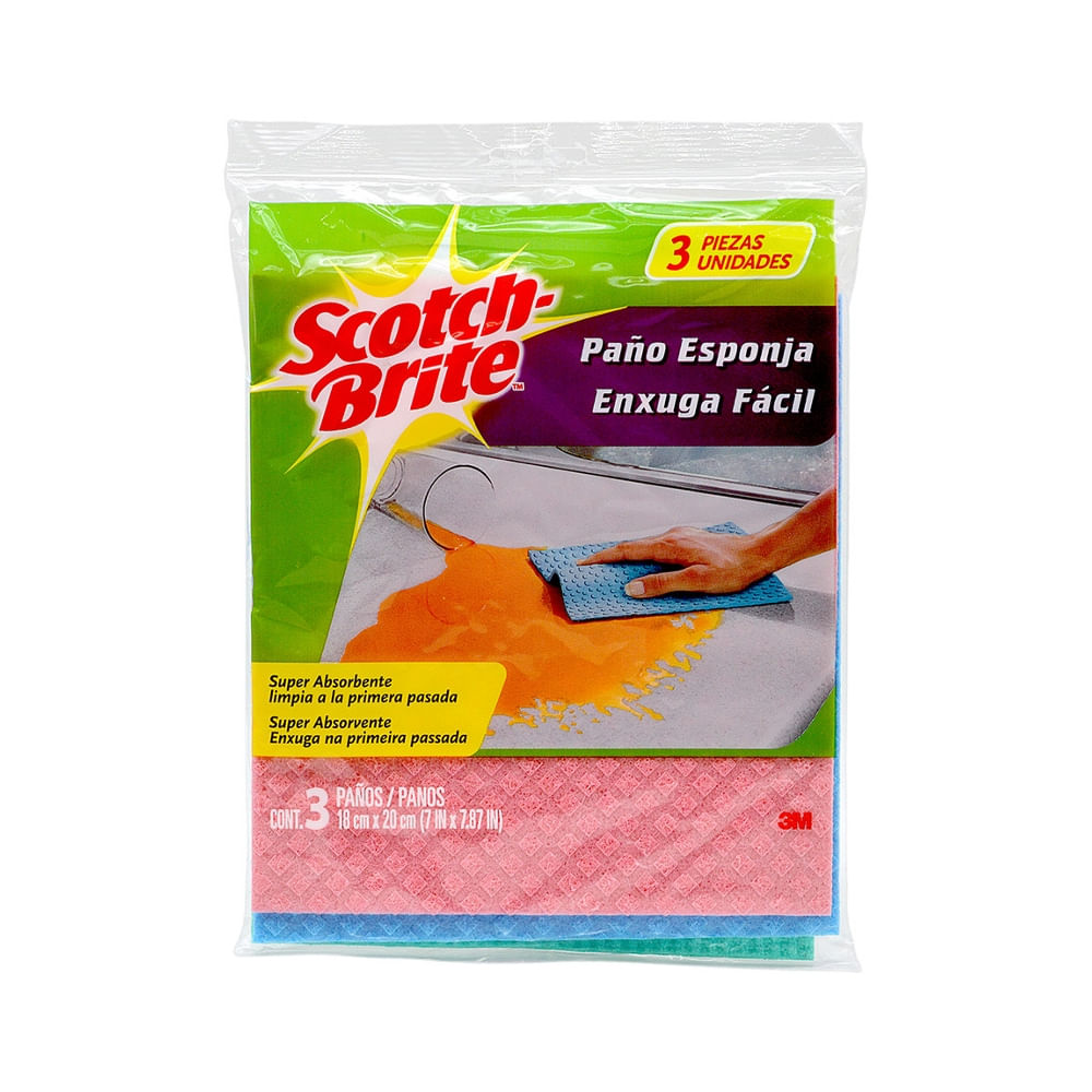 Esponjas de limpieza almohadillas de espuma de esponja multifuncionales  esponjas de platos limpiador del hogar esponja antiarañazos para cocina –  Yaxa Guatemala