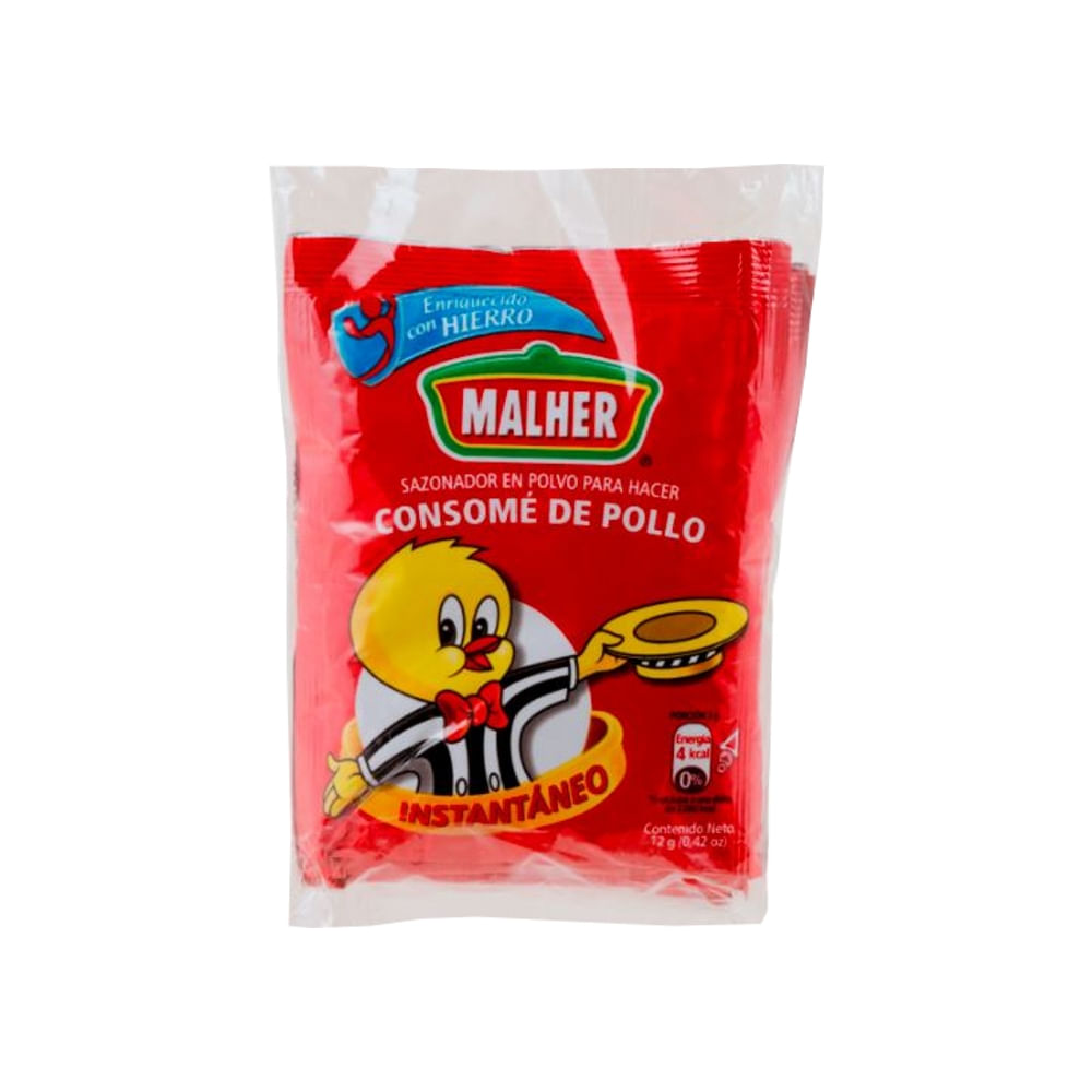La Torre Consomé Pollo Malher Sobre 6 Pack