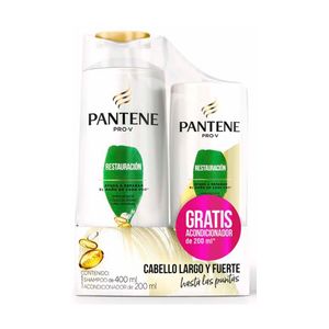 Shampoo Restauración Pantene 400ml. + Acondicionador 200ml.