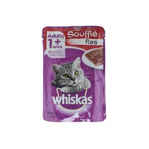 Alimento Gato Adulto Soufflé Res Whiskas