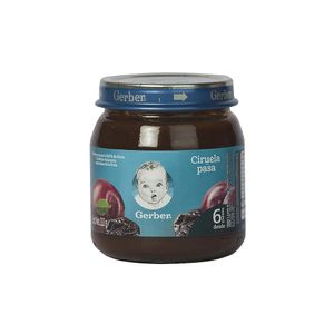 Compota Ciruela Pasa Azúcares Naturales Gerber