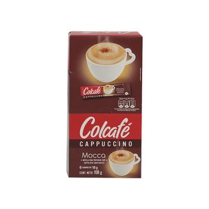 Café Instantáneo Capuccino Mocca Colcafé 6 Sobres
