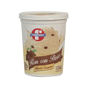 Helado Ron Con Pasas Foremost