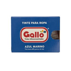 Colorante Azul Marino Gallo Caja