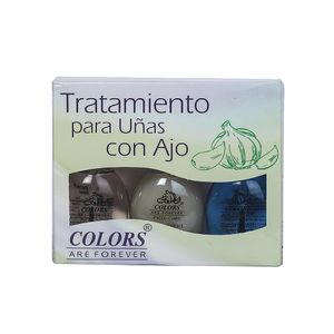 Tratamiento Uñas Con Ajo Colors