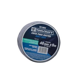 Cinta Adhesiva Para Ductos 48mm x 9mts. Toolcraft