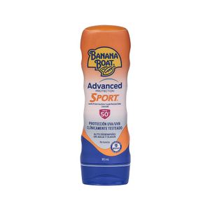 Bloqueador Crema Advanced Protection Sport FPS 50+ Banana Boat