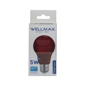 Foco Led 5W Rojo Wellmax