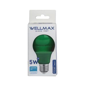 Foco Led 5W Verde Wellmax