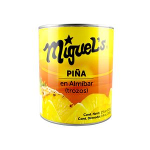 Piña Almíbar Trozos Miguels