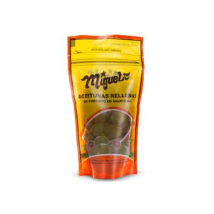 Aceitunas Verdes Rellenas Pimiento Miguels Doypack