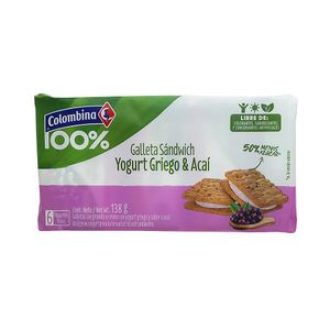 Galleta Yogurt Griego & Acai Colombina