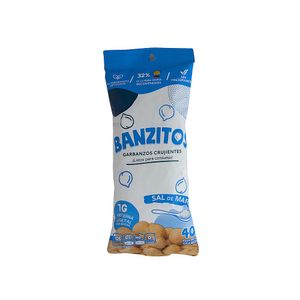 Garbanzo Tostado Sal Mar Banzitos