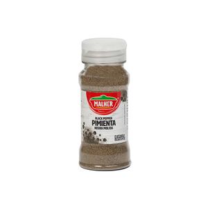 Pimienta Negra Molida Malher Frasco