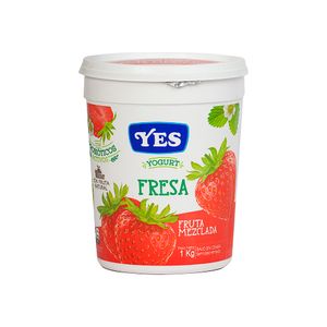 Yogurt Fresa Fruta Mezclada Yes