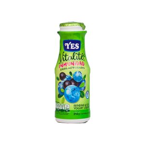 Yogurt Líquido Deslactosado Arándano Acai Yes