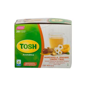 Té Manzanilla Jengibre Limón Miel Tosh
