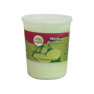 Helado De Nieve Limón Sombrela